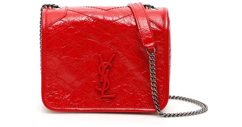 ysl jamie bag red|YSL niki mini.